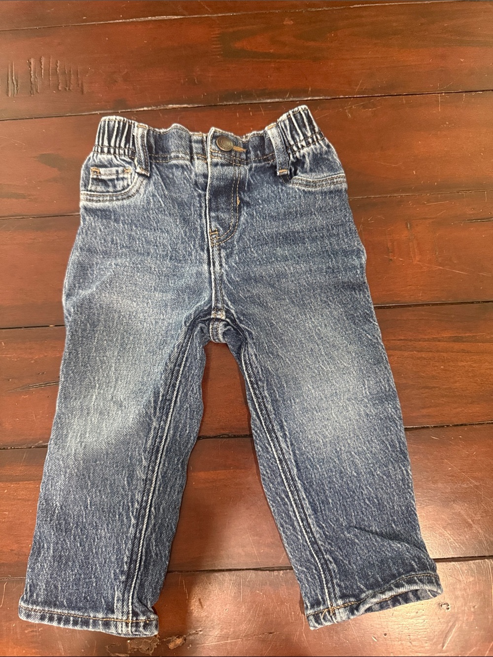 Old Navy Toddler Denim Jeans - Classic Blue Wash - Straight Leg